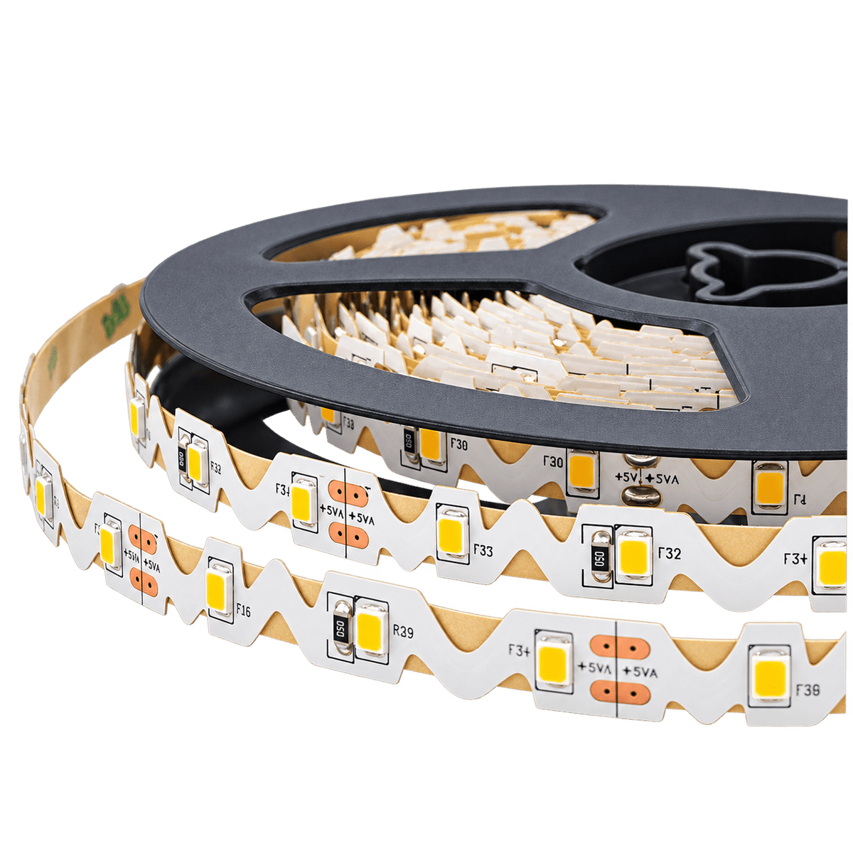 LED Striplight 12V - 6W S-shape Flexible IP33 - Daylight (6500K)