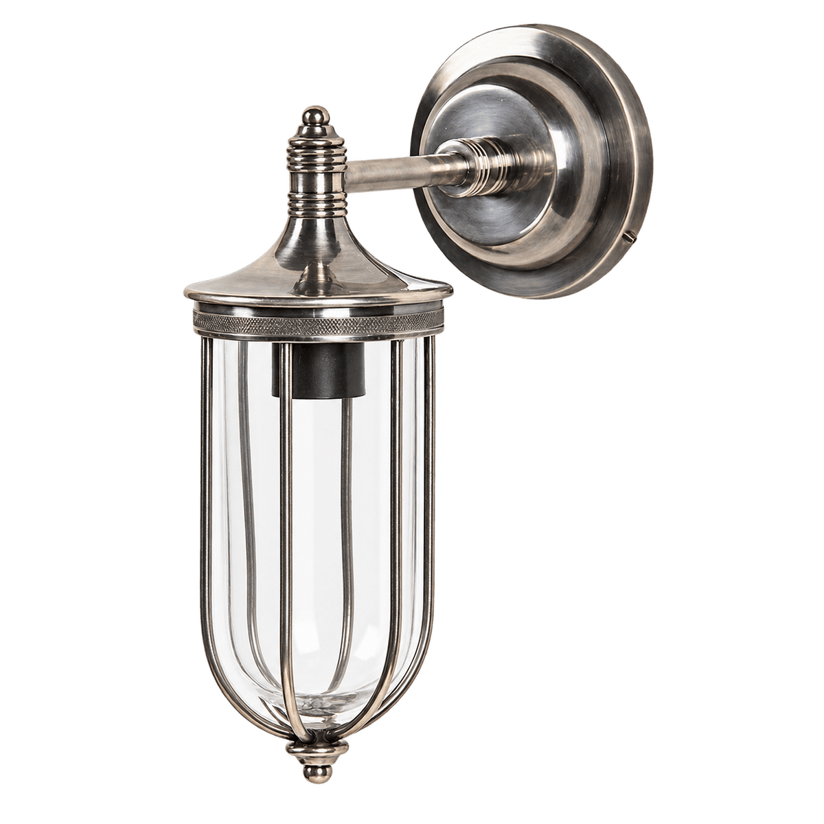 Noosa Wall Lamp Antique Silver