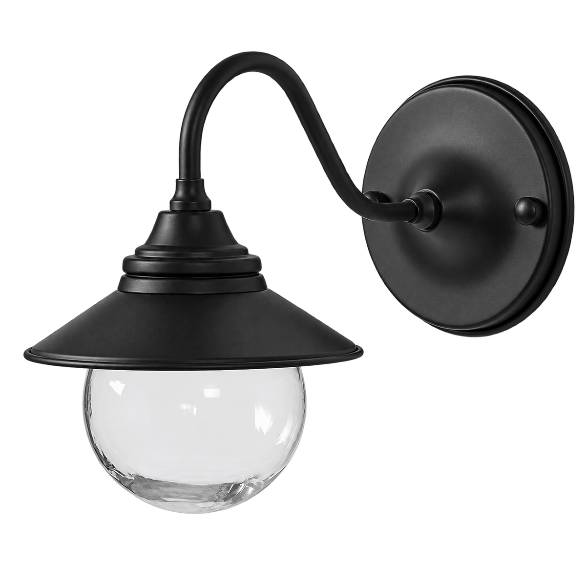 Cupid Outdoor Wall Lamp Matt Black