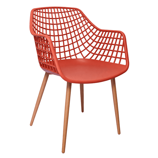 Coral Diamond Back Chair