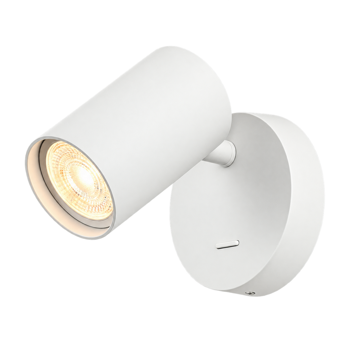 Focus White GU10 Wall Light - IP20