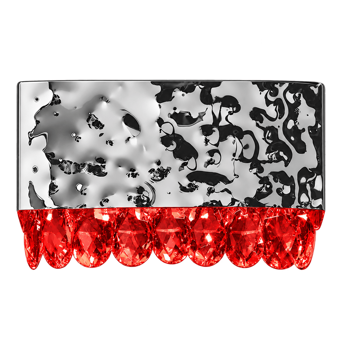 Red Italian Crystal Wall Light