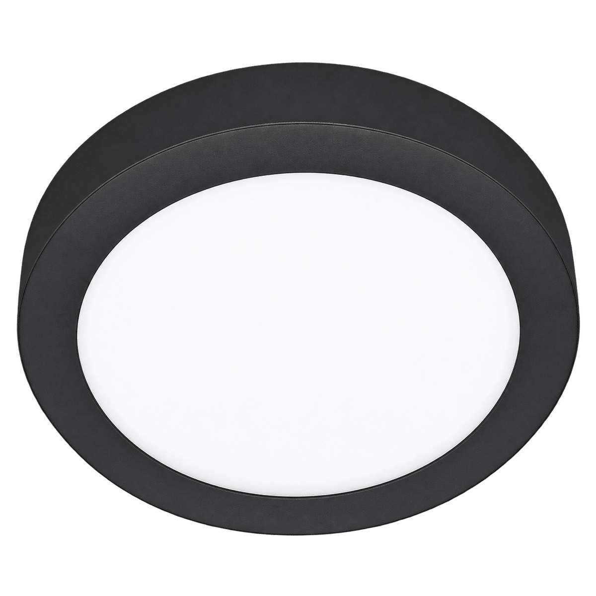 Black Aluminium Ceiling Light - 24W
