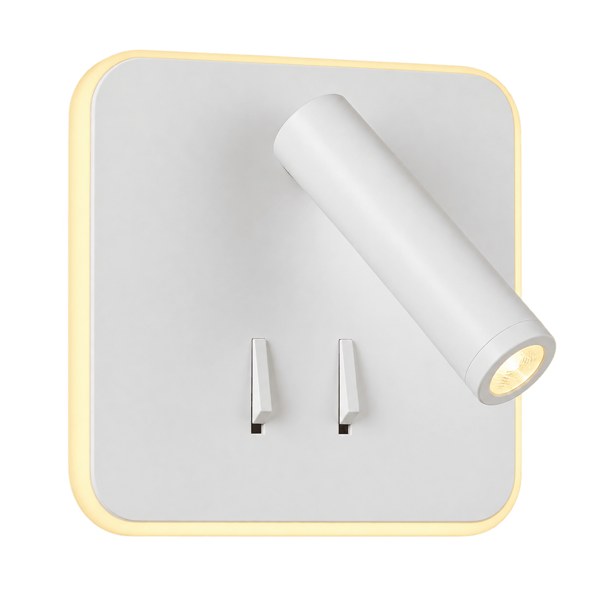 3W + 8W Square Reading Wall Light + Back Light