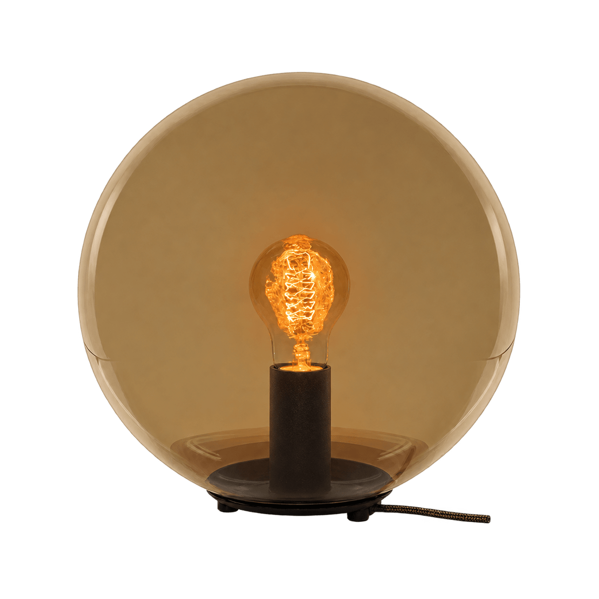 Global Amber Table Lamp