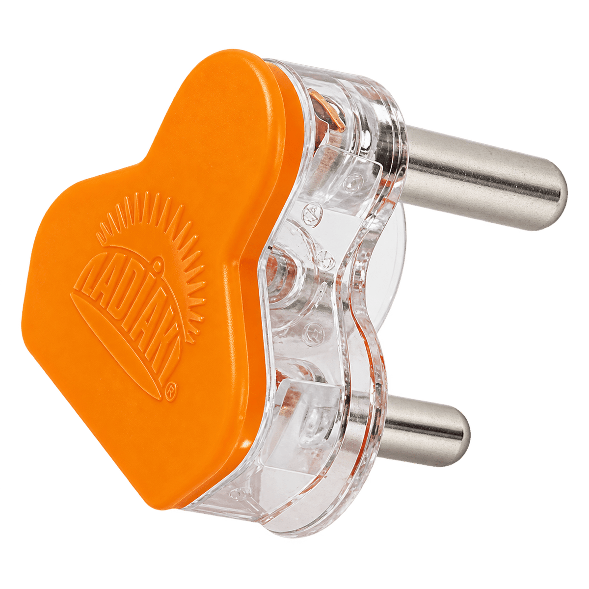Orange Plastic Plug Top IP20