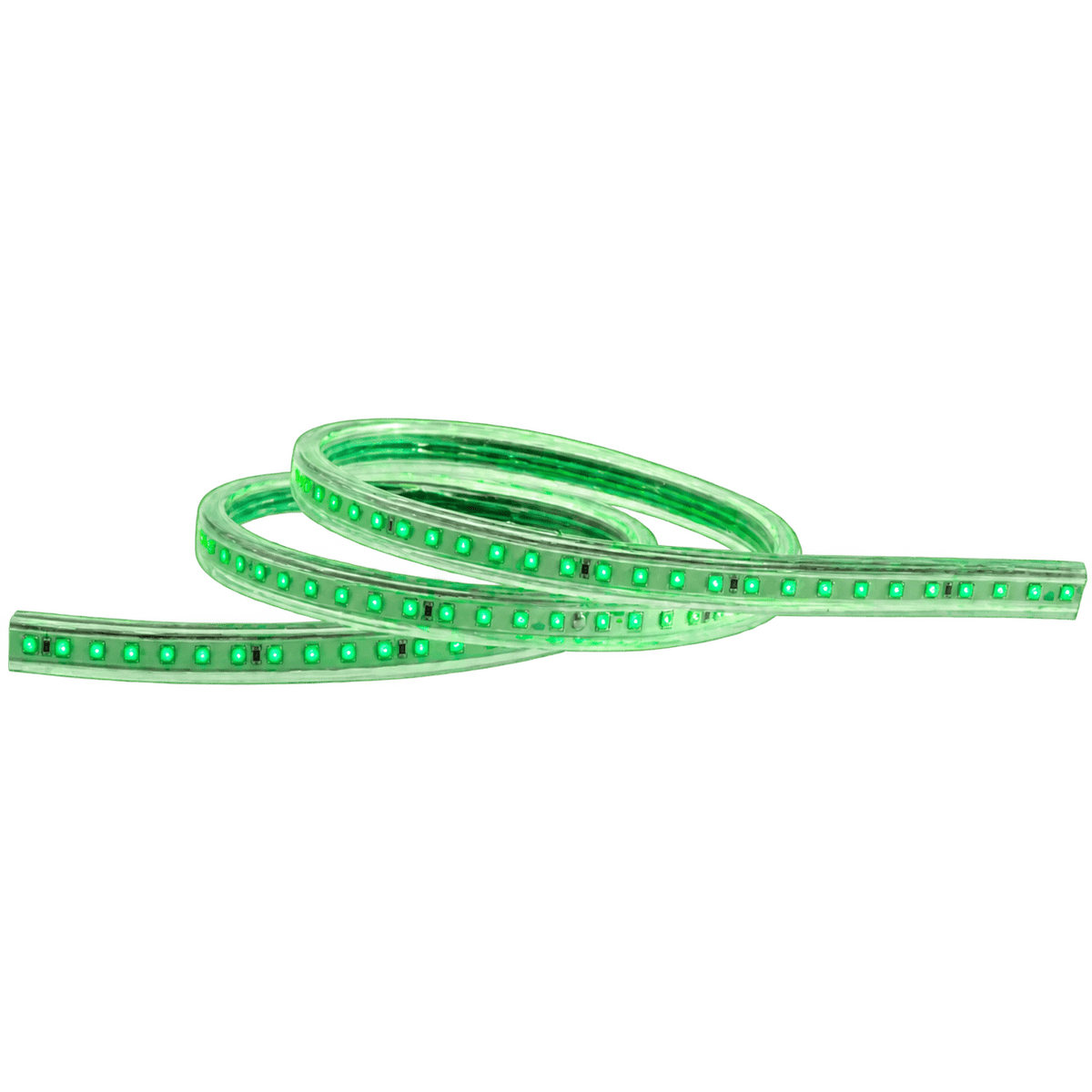 Green 220V LED Strip Light, Per Meter, IP65