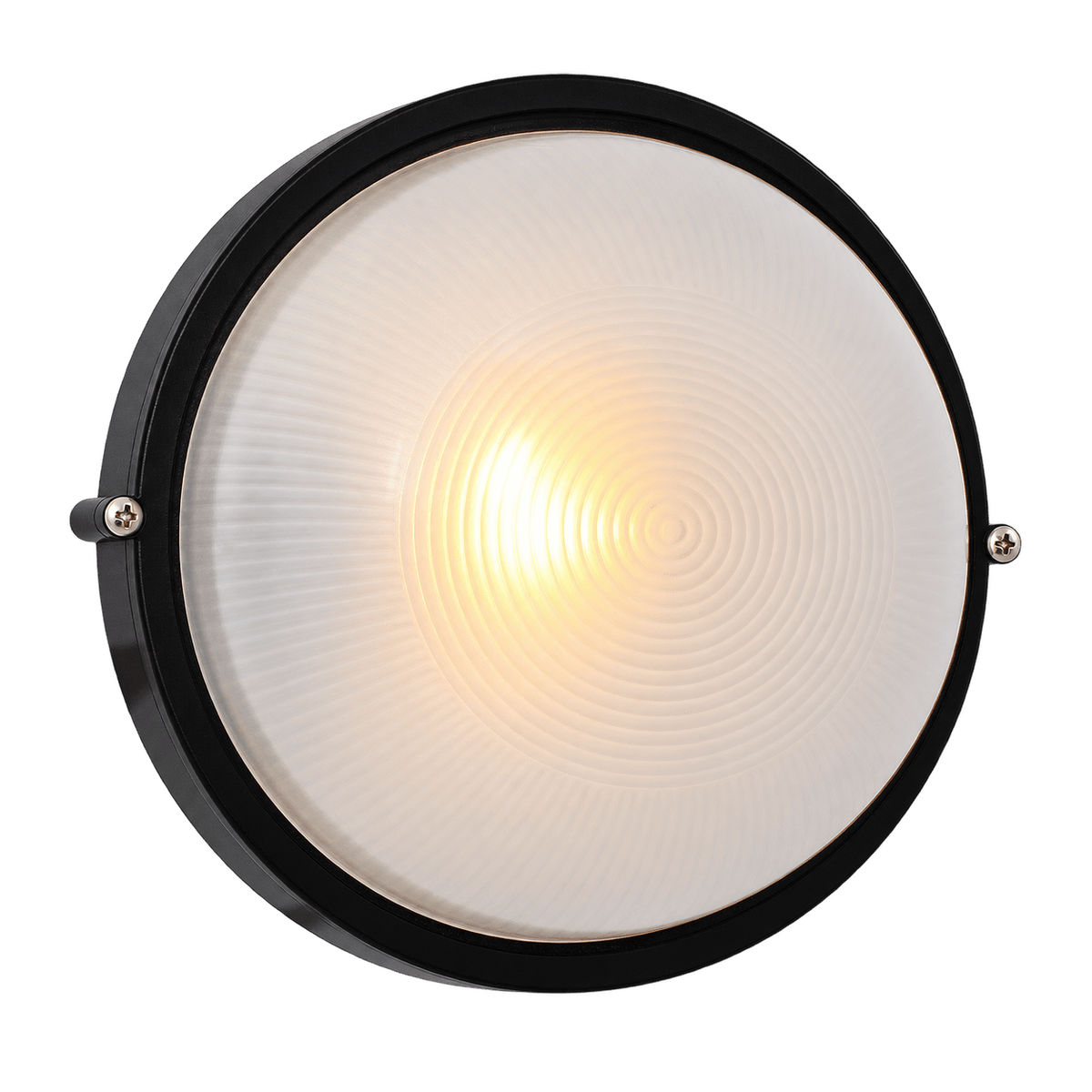 Large Round Bulkhead (Black)