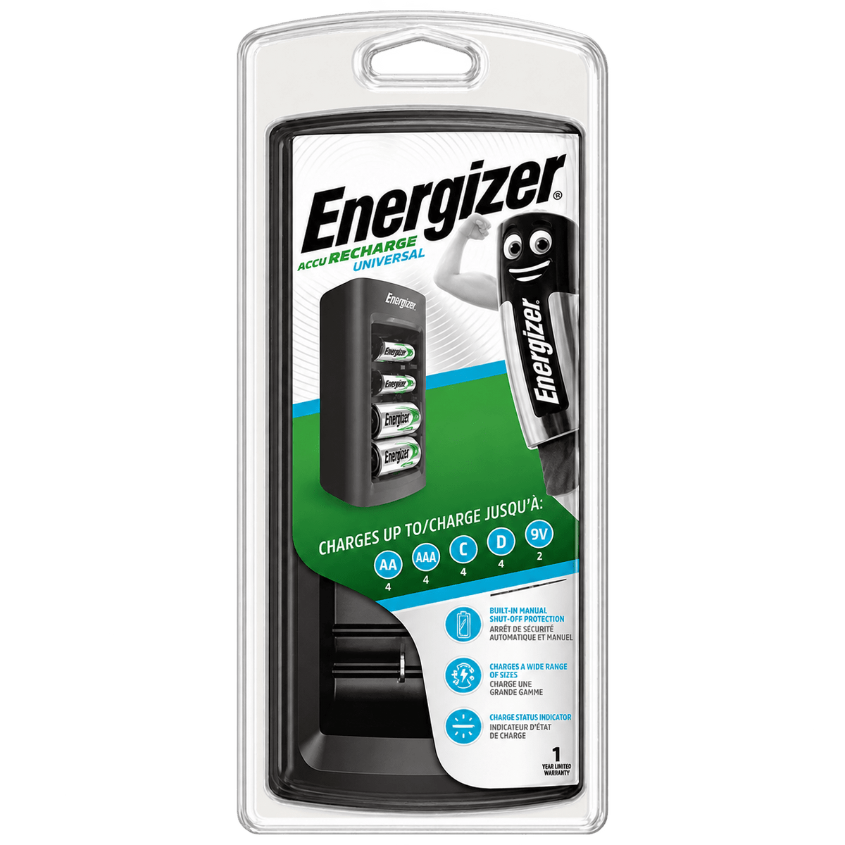 Energizer Universal Battery Charger