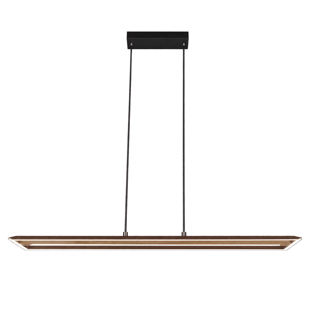 38W LED Woodline Twin Linear Pendant