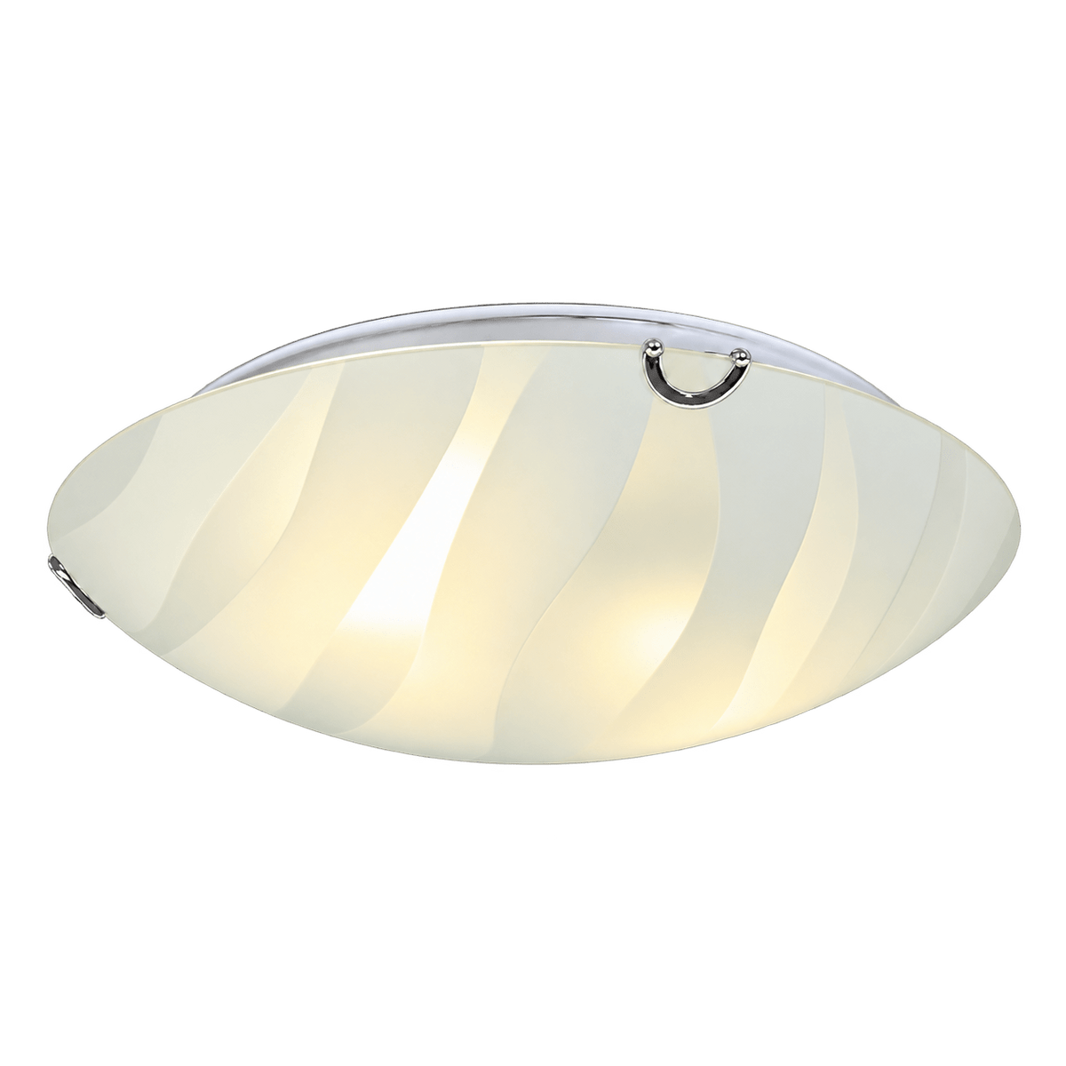 Zebra Stripe Opal Glass Ceiling Light