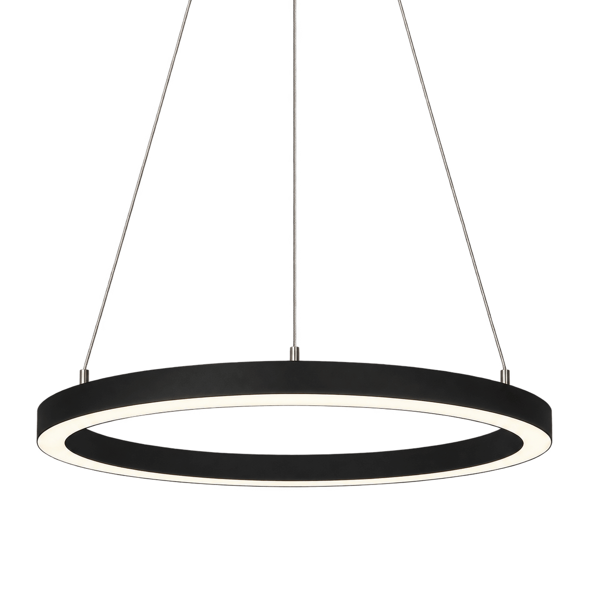 LED Pendant Light Matt Black - Dimmable