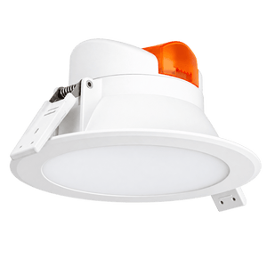 12W recessed LED downlight with white trim, Cool White 4200K, 90° beam and TRIAC dimming