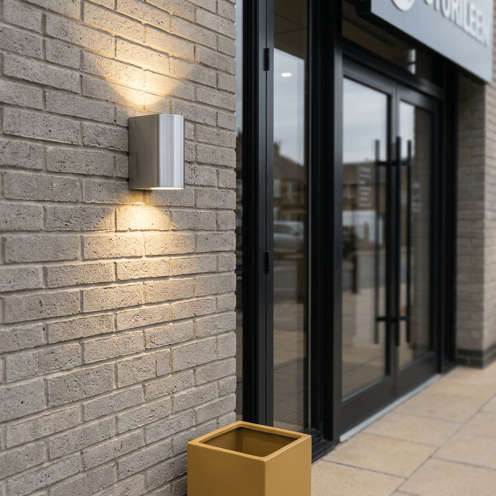 Aluminium Outdoor Wall Light Dual-Directional IP44