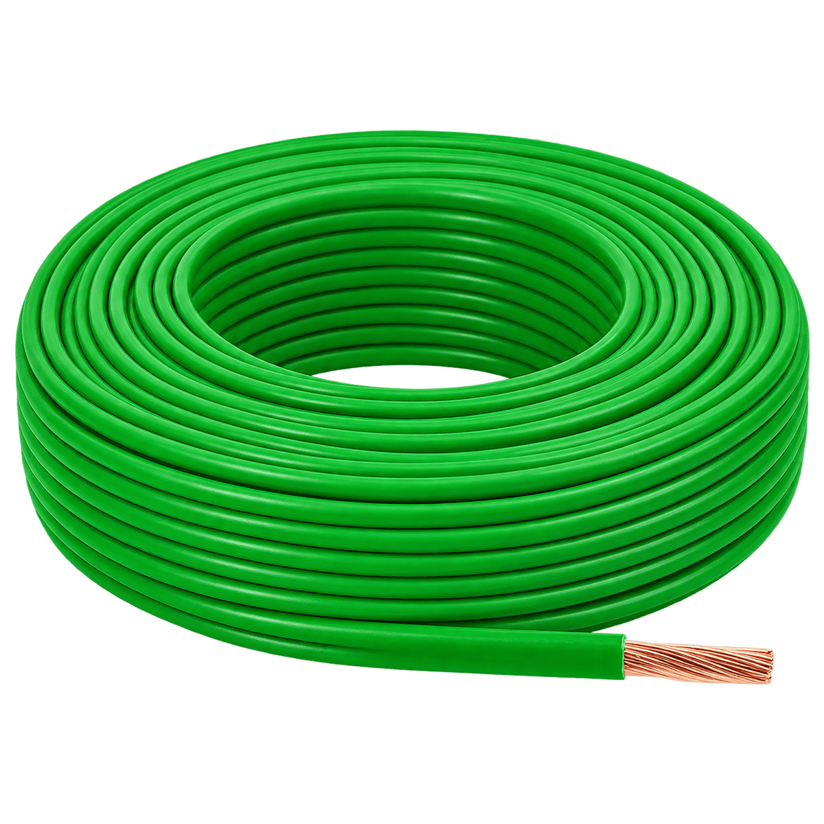 0.5mm Green Panel Flex Wire - 100 Meter Roll