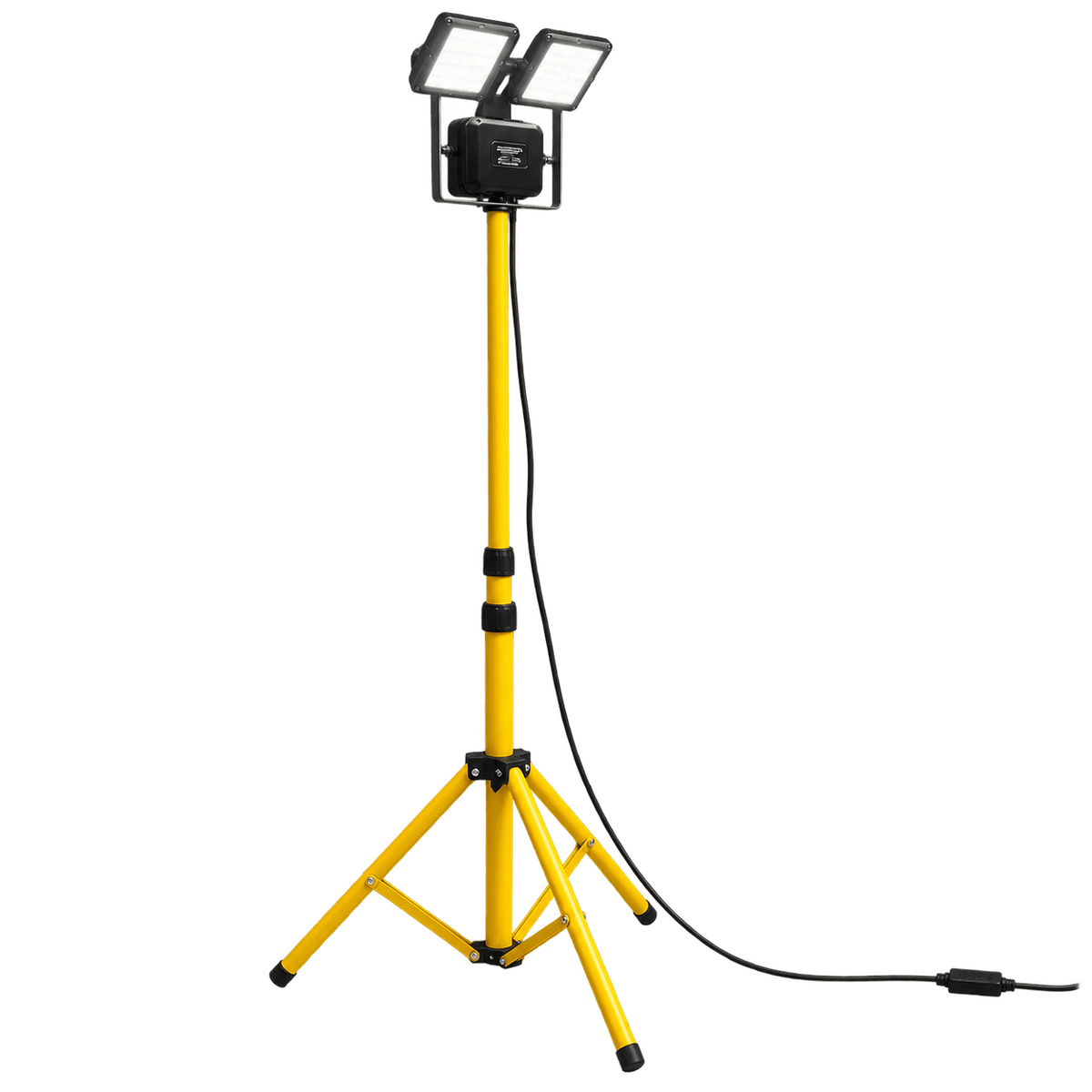 LED Flood Light Stand (Tripod Stand) - Double