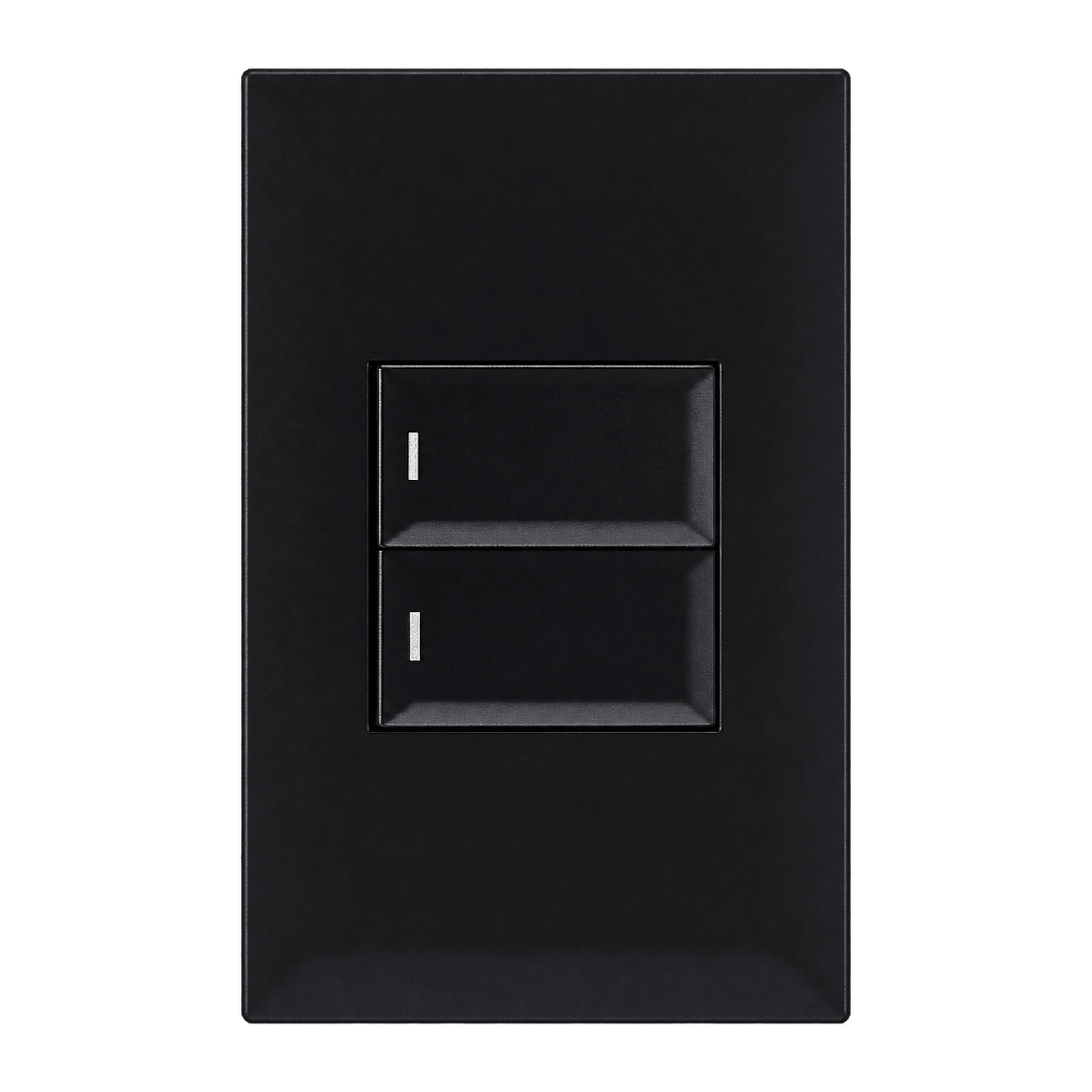2 Lever 2 Way Switch - 4x2 (Black)