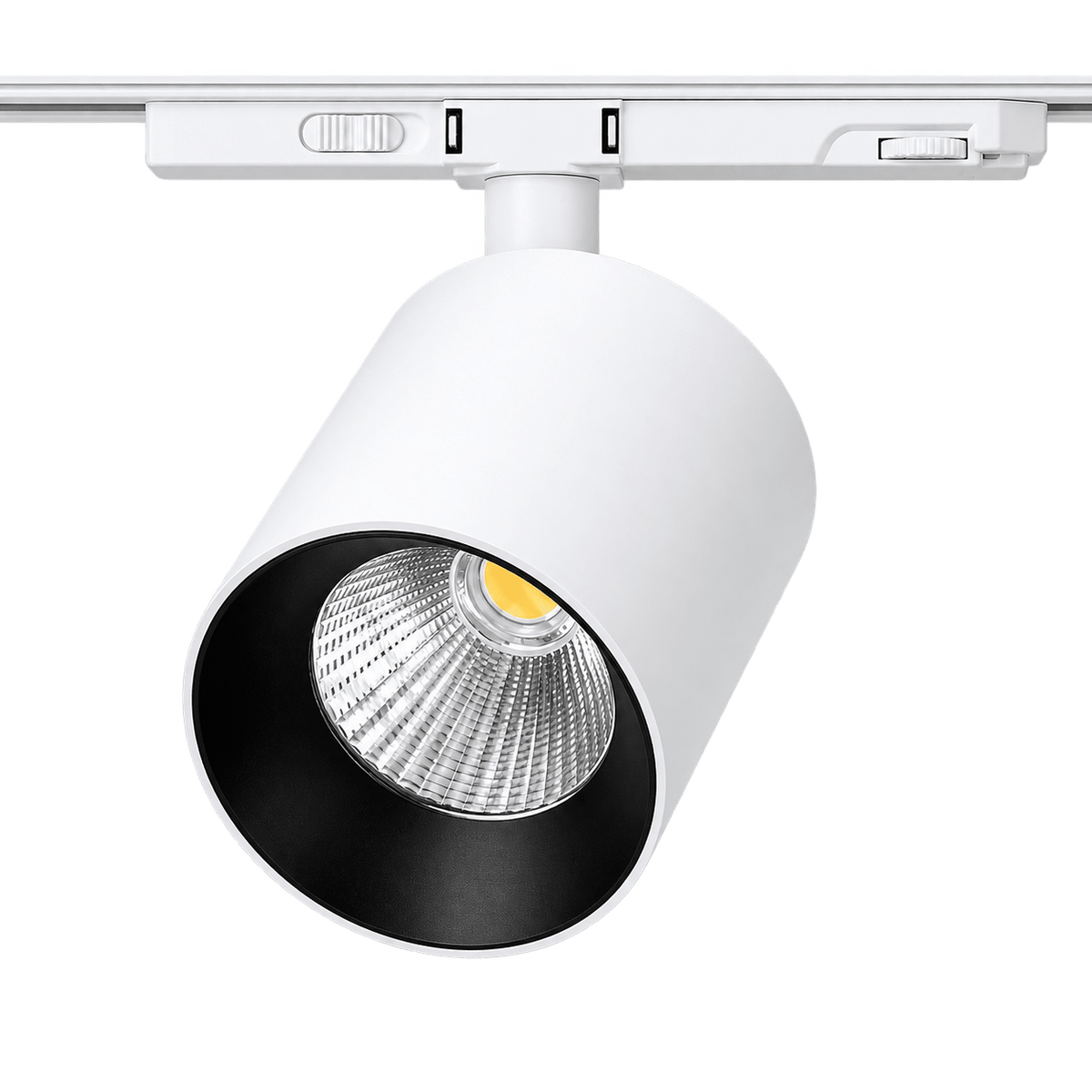 New York White LED Track Spot - 30W, 3CCT, 4 Wire
