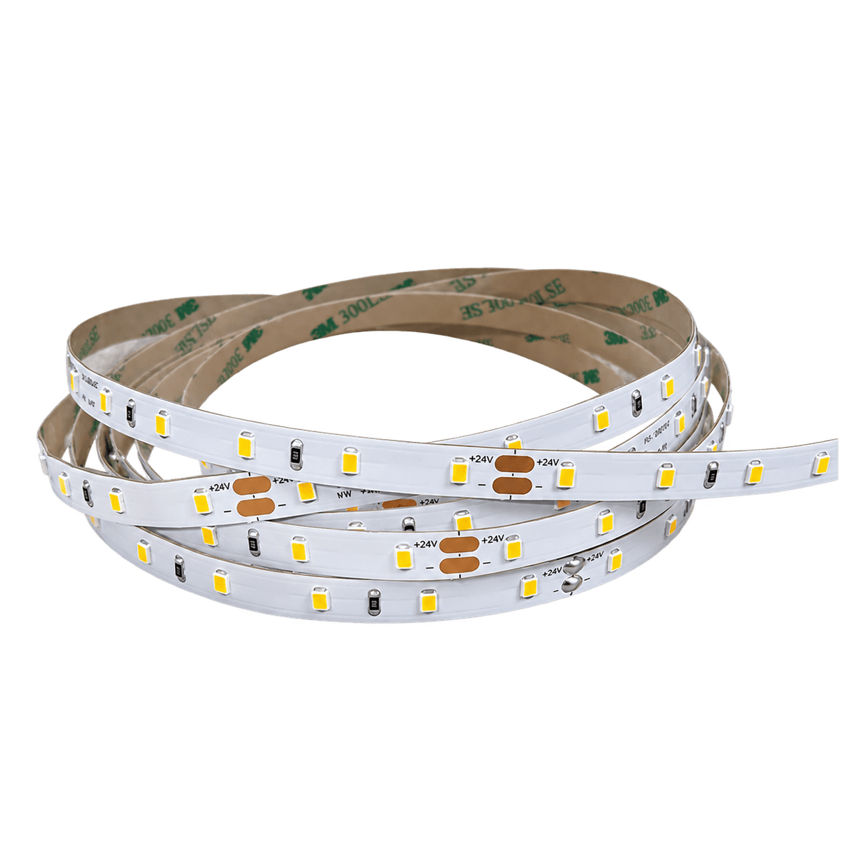 24V LED Strip Light 4.8W/m - 4000K (IP20, 50m Roll)