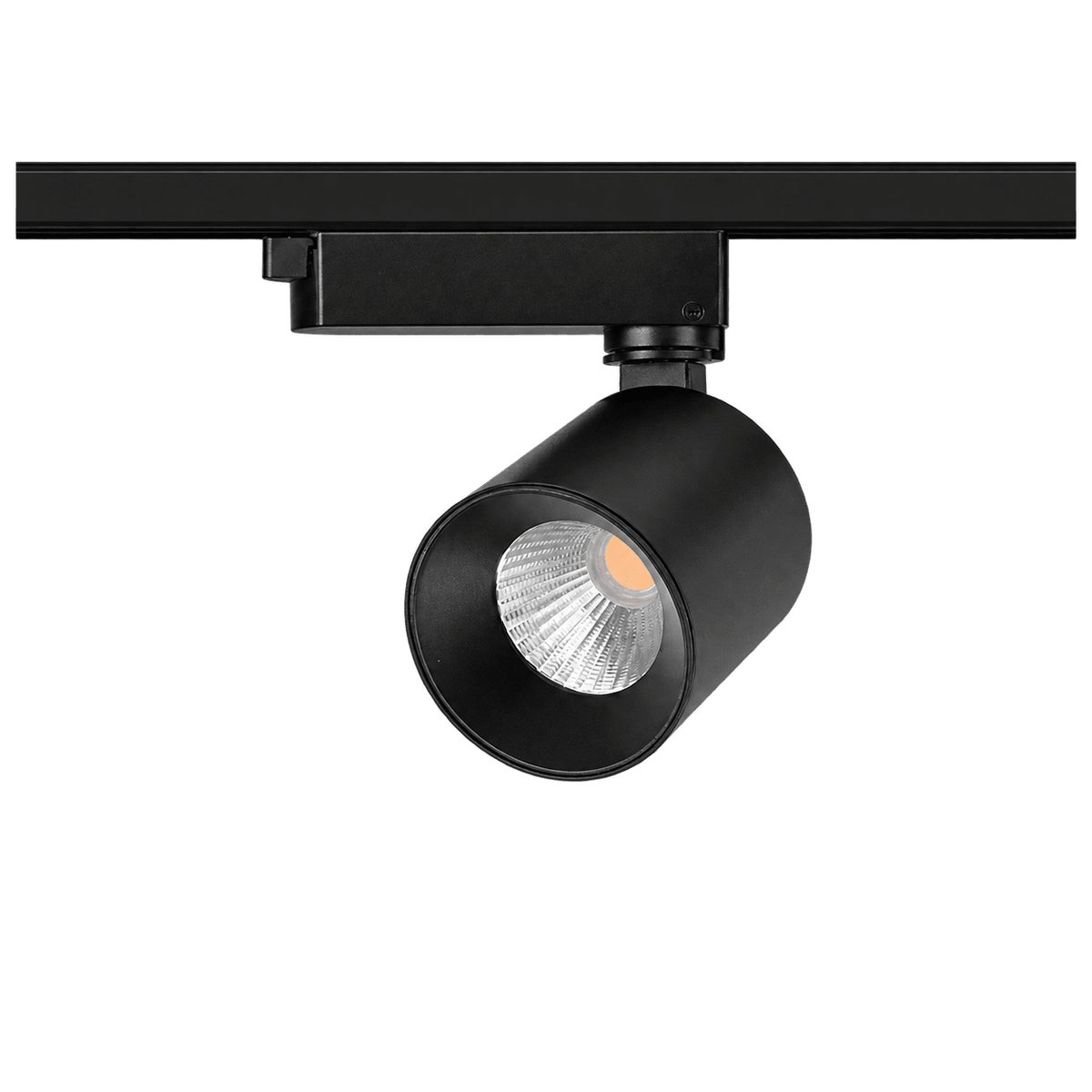 New York Black LED Track Spot - 20W, 4000K, 3 Wire
