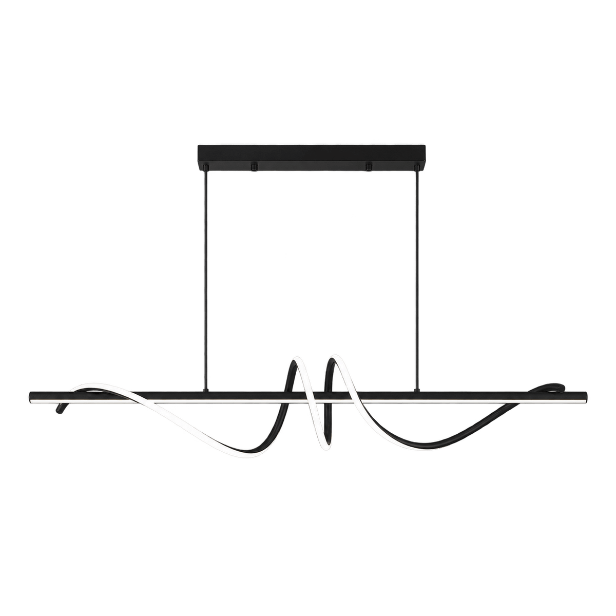 LED Rhythm Pendant 50W - Black