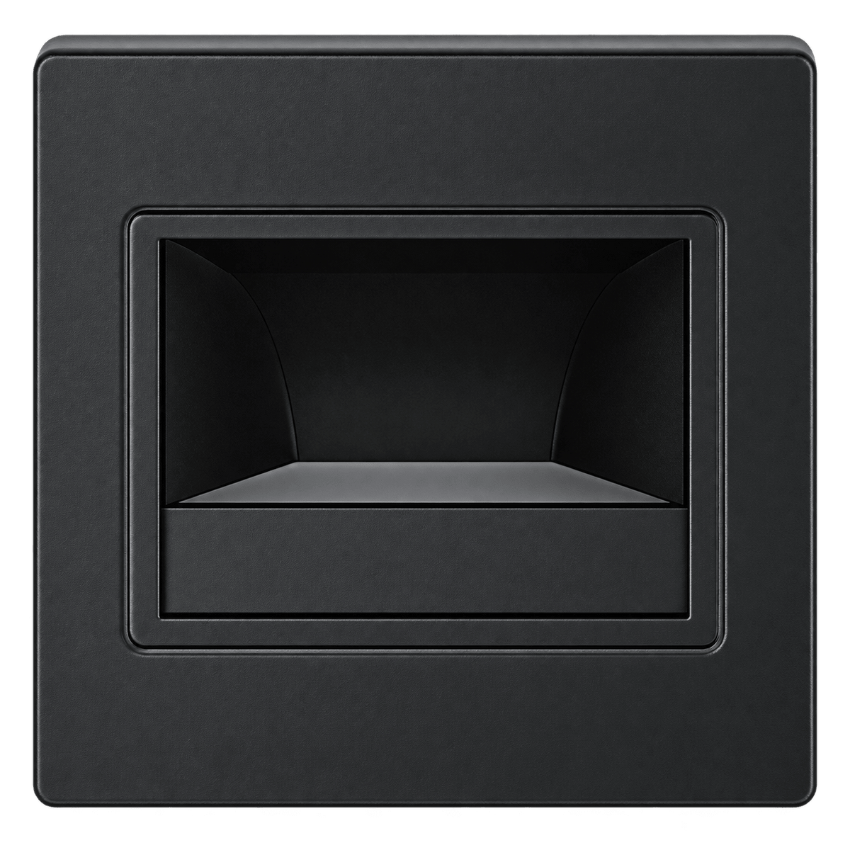 Square LED Foot Light - Black / Cool White 4000K