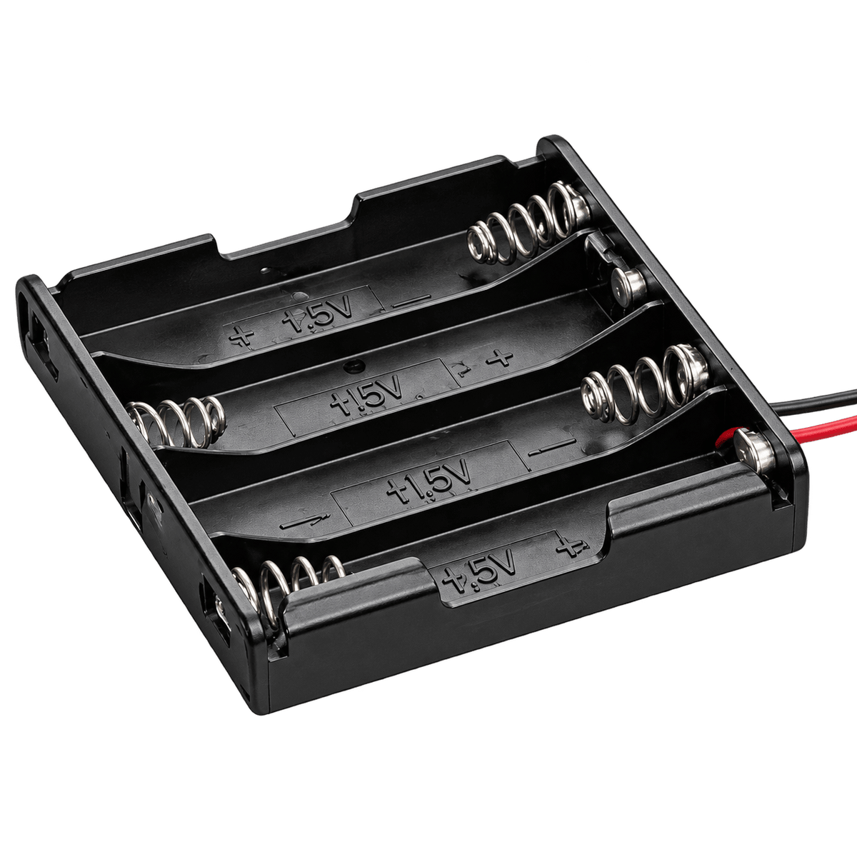 4 x AA Battery Holder with 150mm Tails
