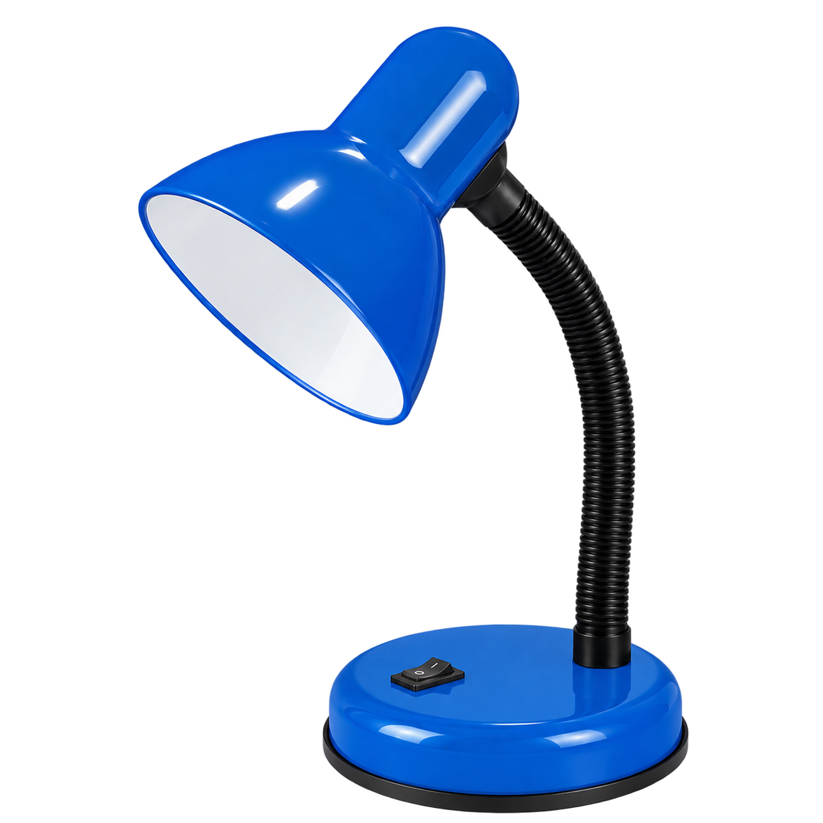 E27 Desk Lamp - Blue