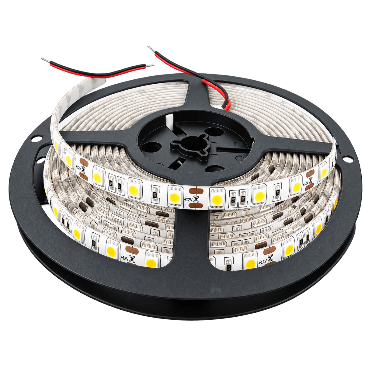 LED Striplight 12V - 5050 IP54 (5m) - Daylight (6000K)