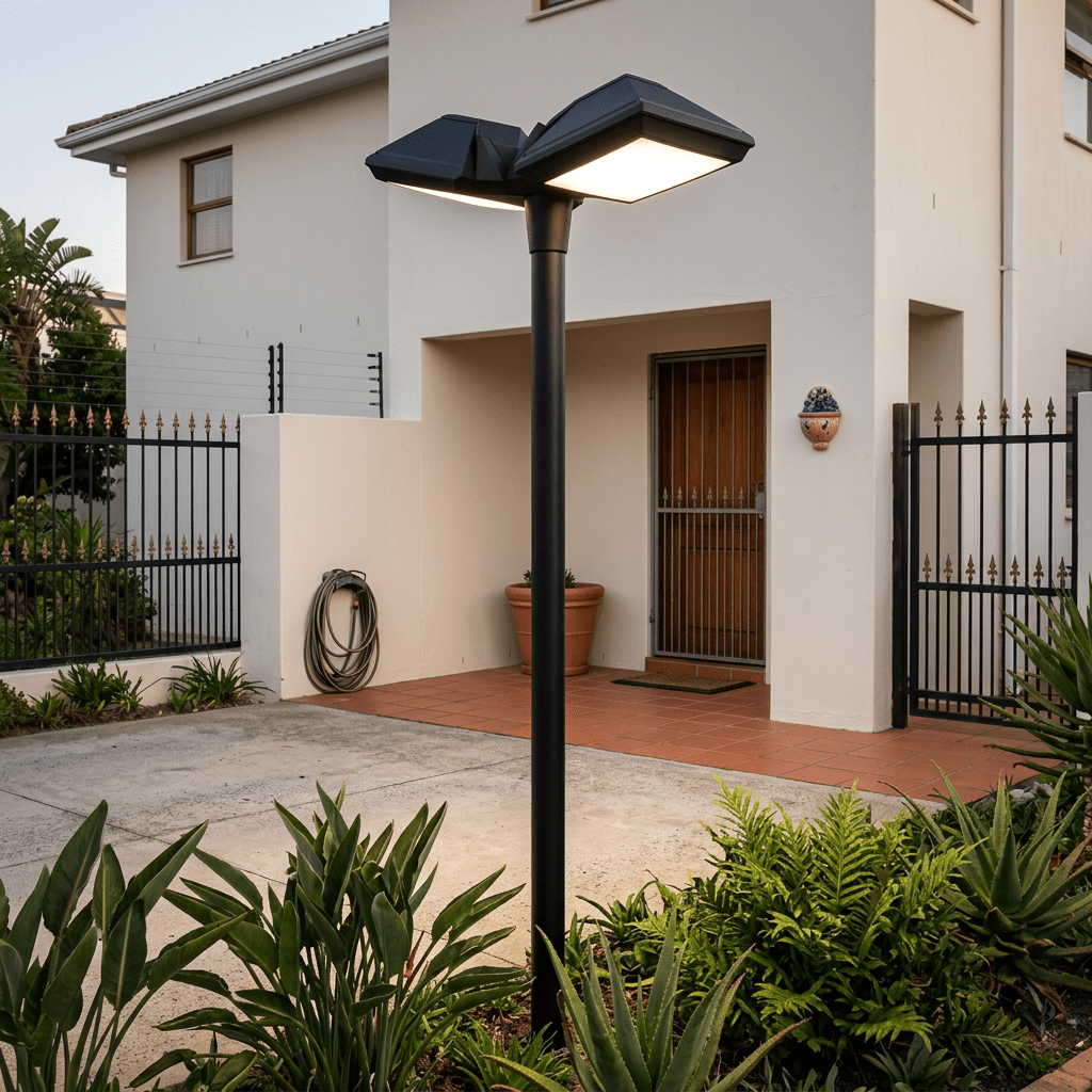 Rosa Black LED Post Top Light - IP66 Coastal