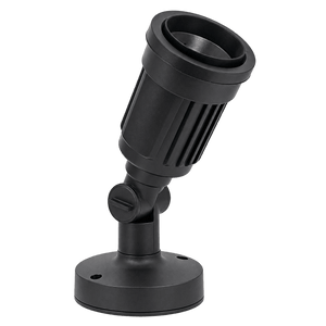 Black Garden Spot Light - IP54 Swivel Arm