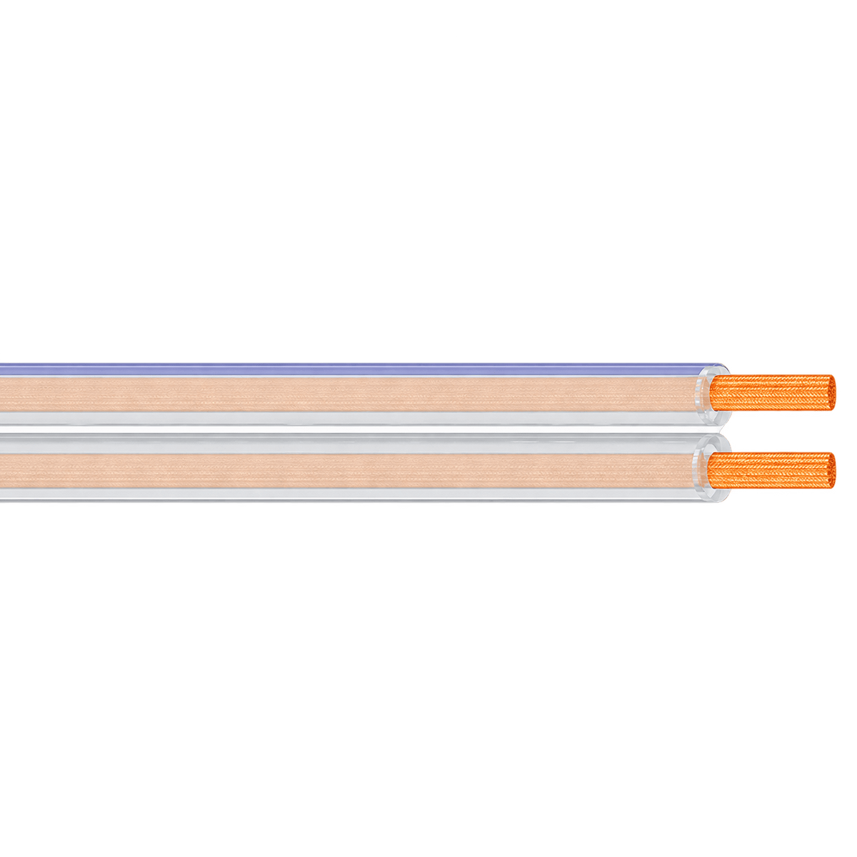 Clear Ripcord Cable 0.75mm² Flexible 10m