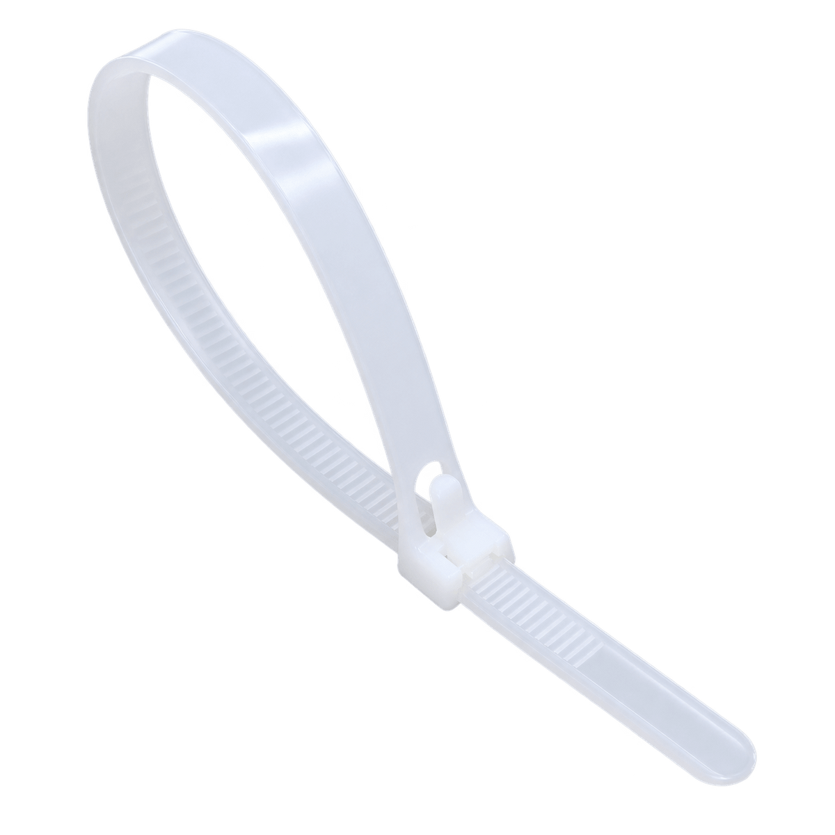 Releasable Nylon Cable Ties 370mm - 100 Pack