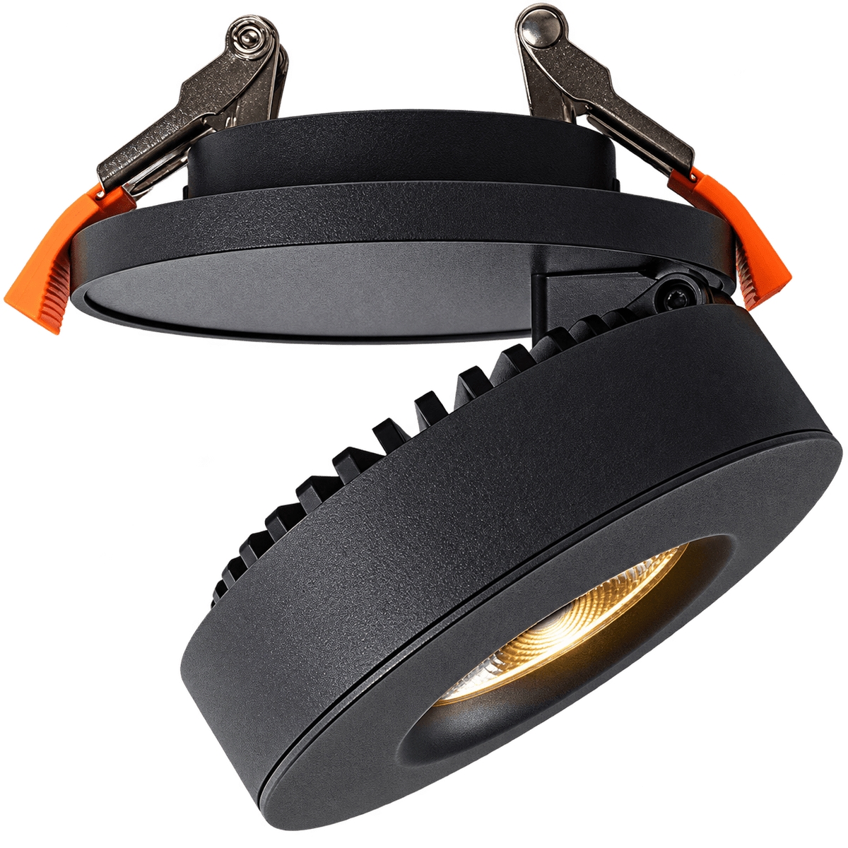 LED Down Light - Giba Recessed 12W - Black / Cool White (4200K)