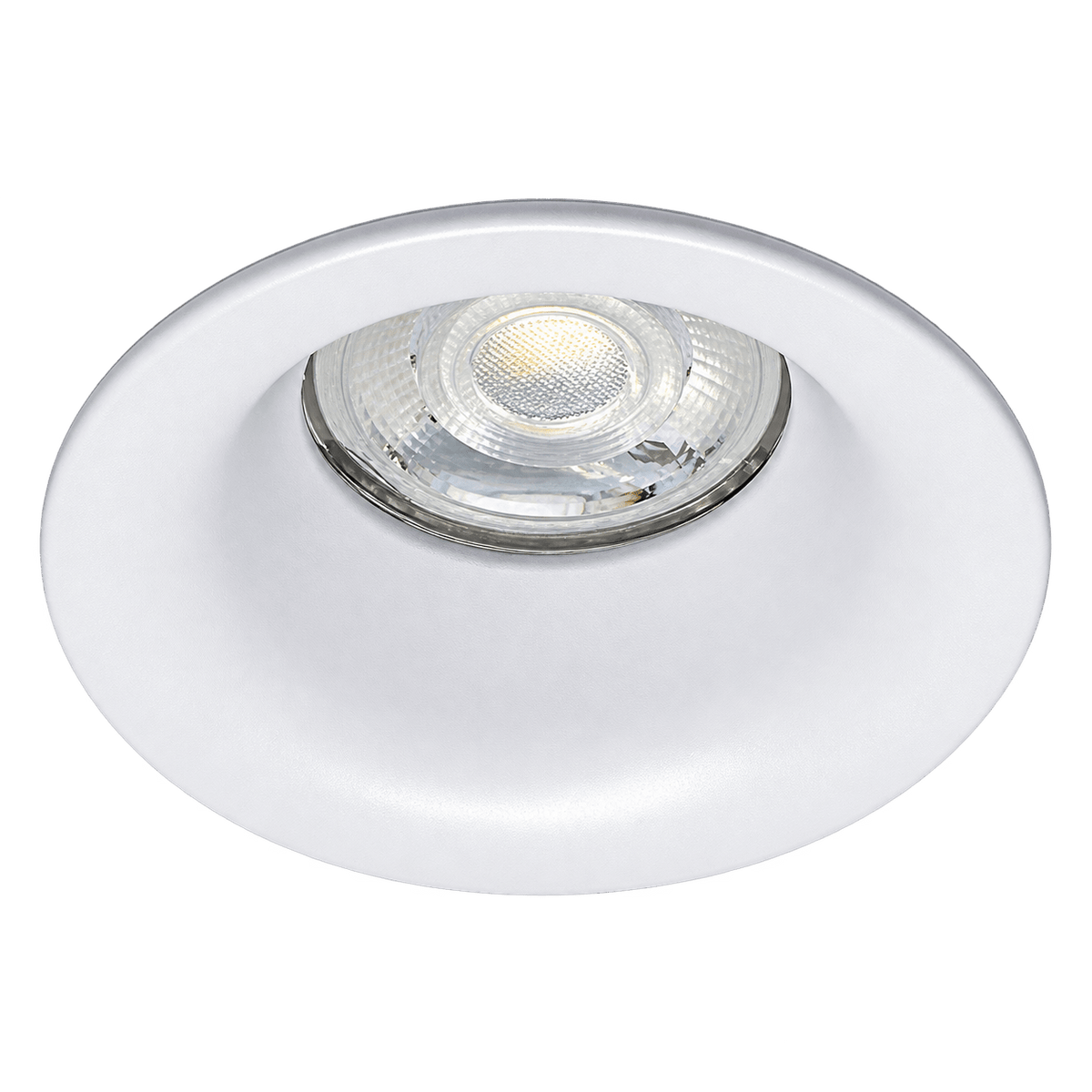 Matt Black LED Downlight Low-Glare Recessed