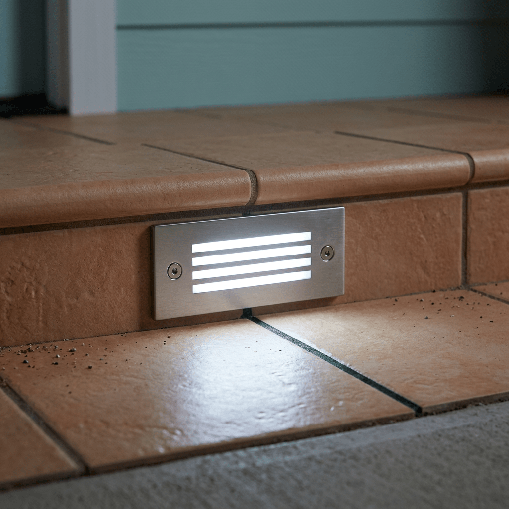 Stainless Steel LED Outdoor Foot Light