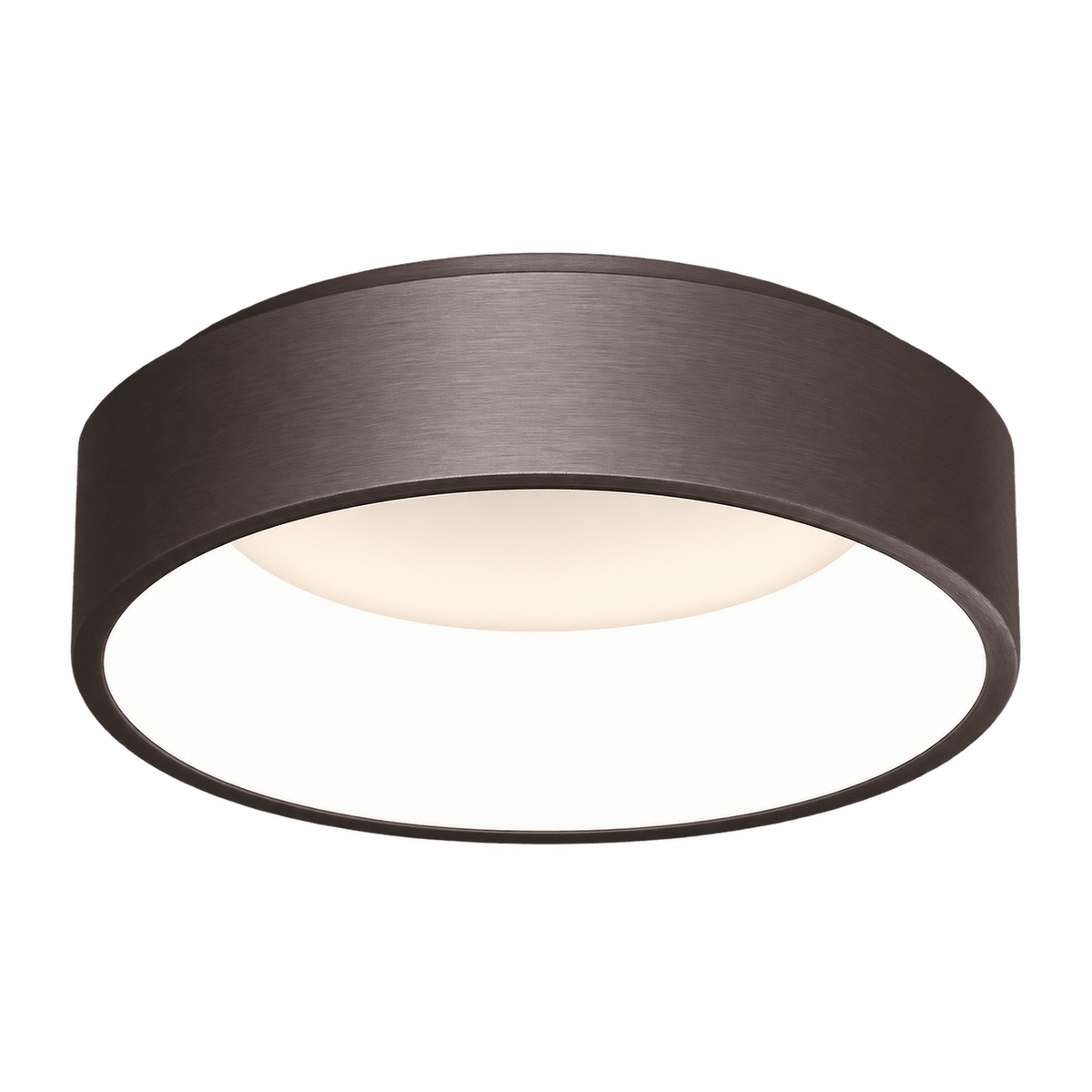 LED Ceiling Fitting Brushed Coffee - Dimmable