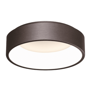LED Ceiling Fitting Brushed Coffee - Dimmable