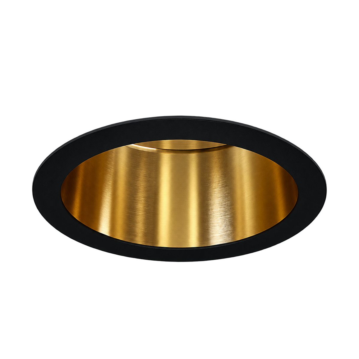 Black/Gold Downlight Anti-Glare