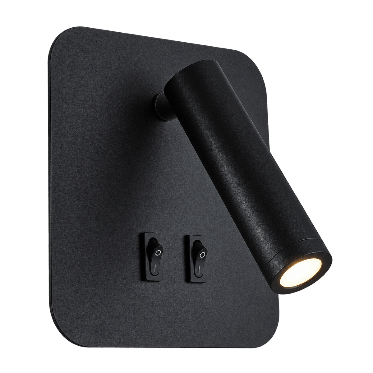Black LED Indoor Wall Light