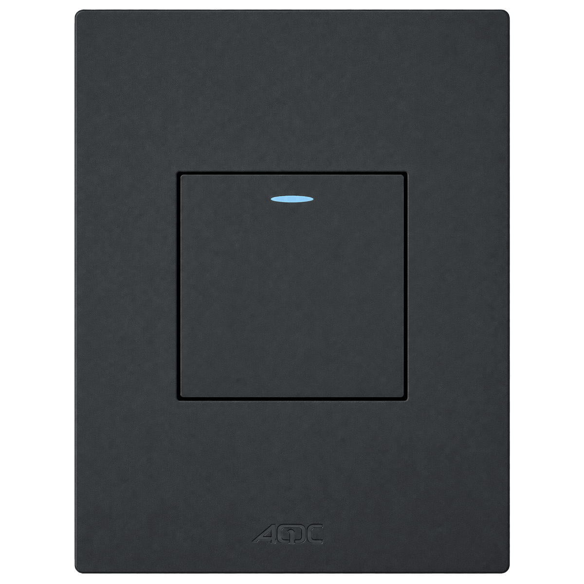 Black Modular 1 Lever - 2 Way Switch