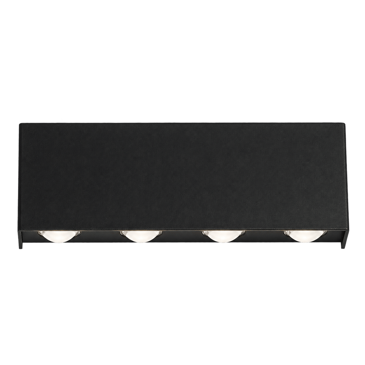 Black Up & Down LED Wall Light - IP54
