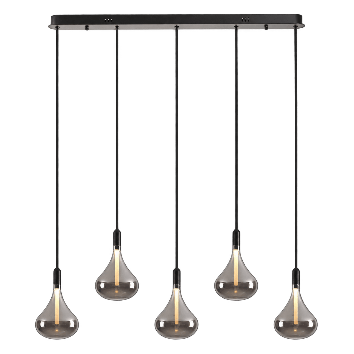 Cape Grape Smoke Glass LED Pendant Light