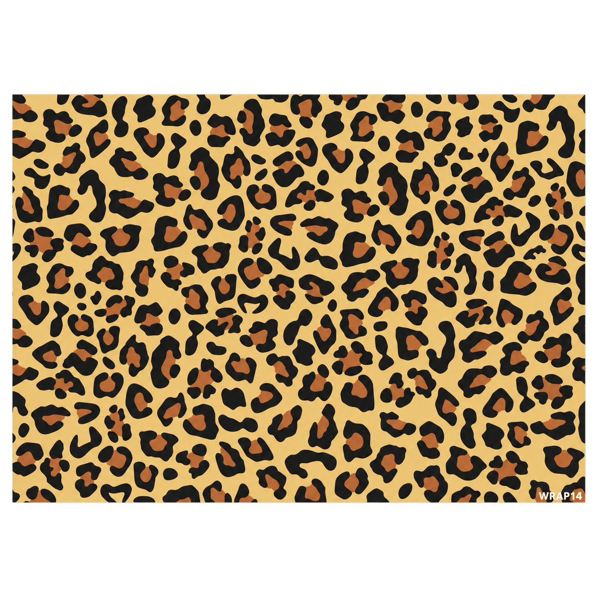 Gift Wrap Sheet - Camouflage Leopard