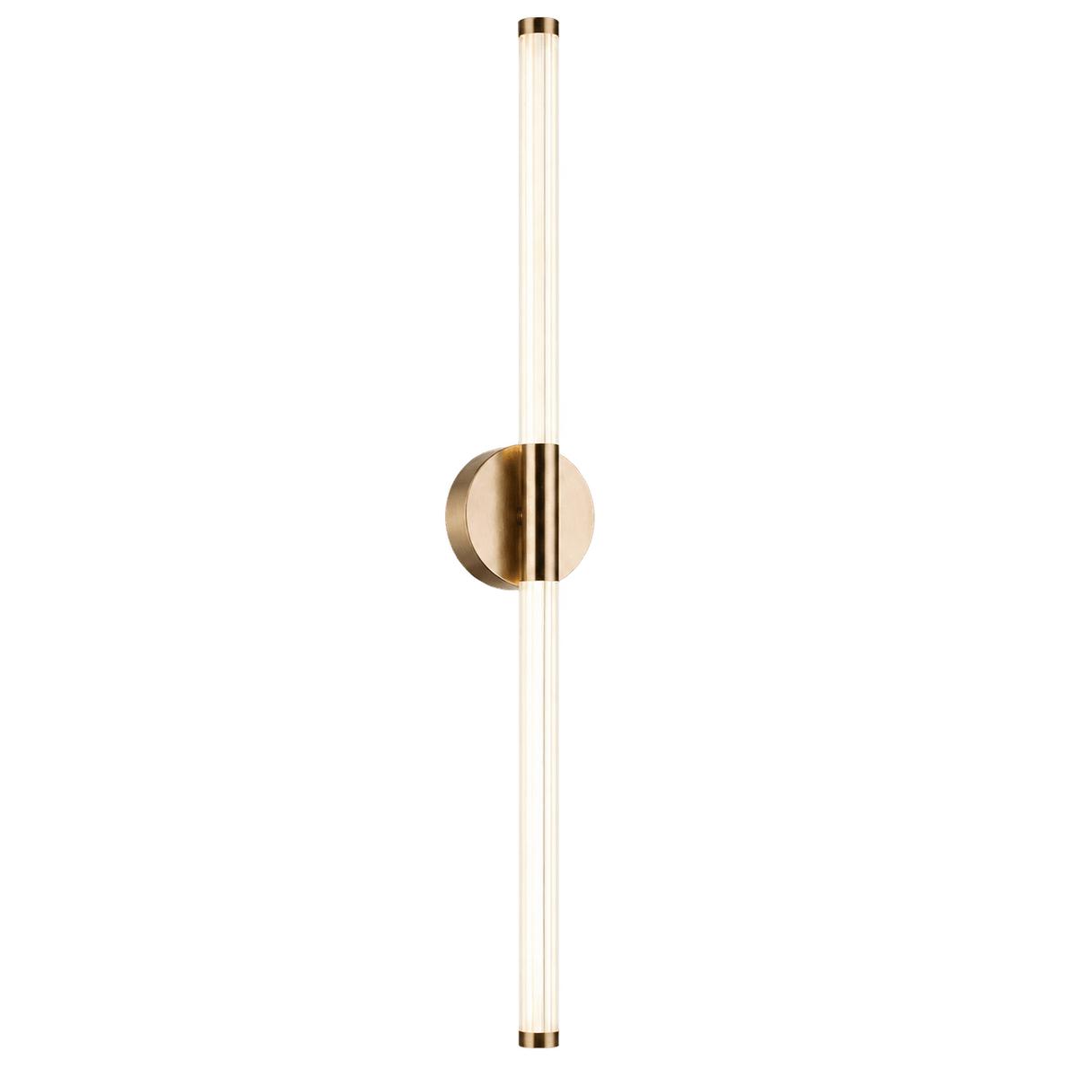 Satin Chrome LED Wall Light - Cool White