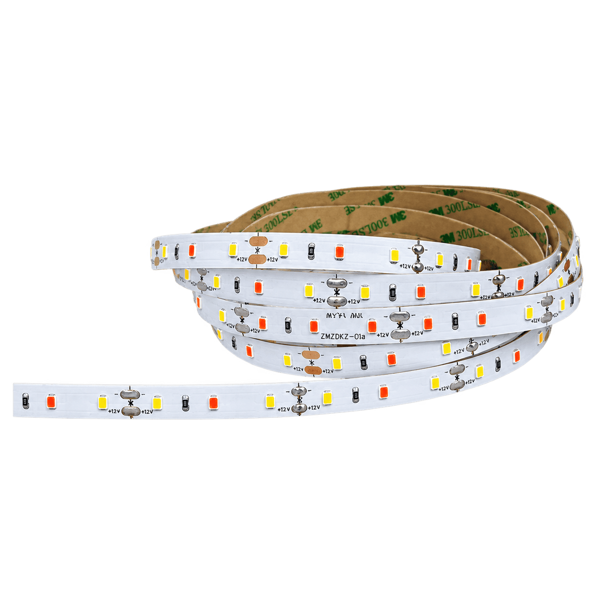 12V LED Strip Light 14.4W/m - 5m (Red, IP20)