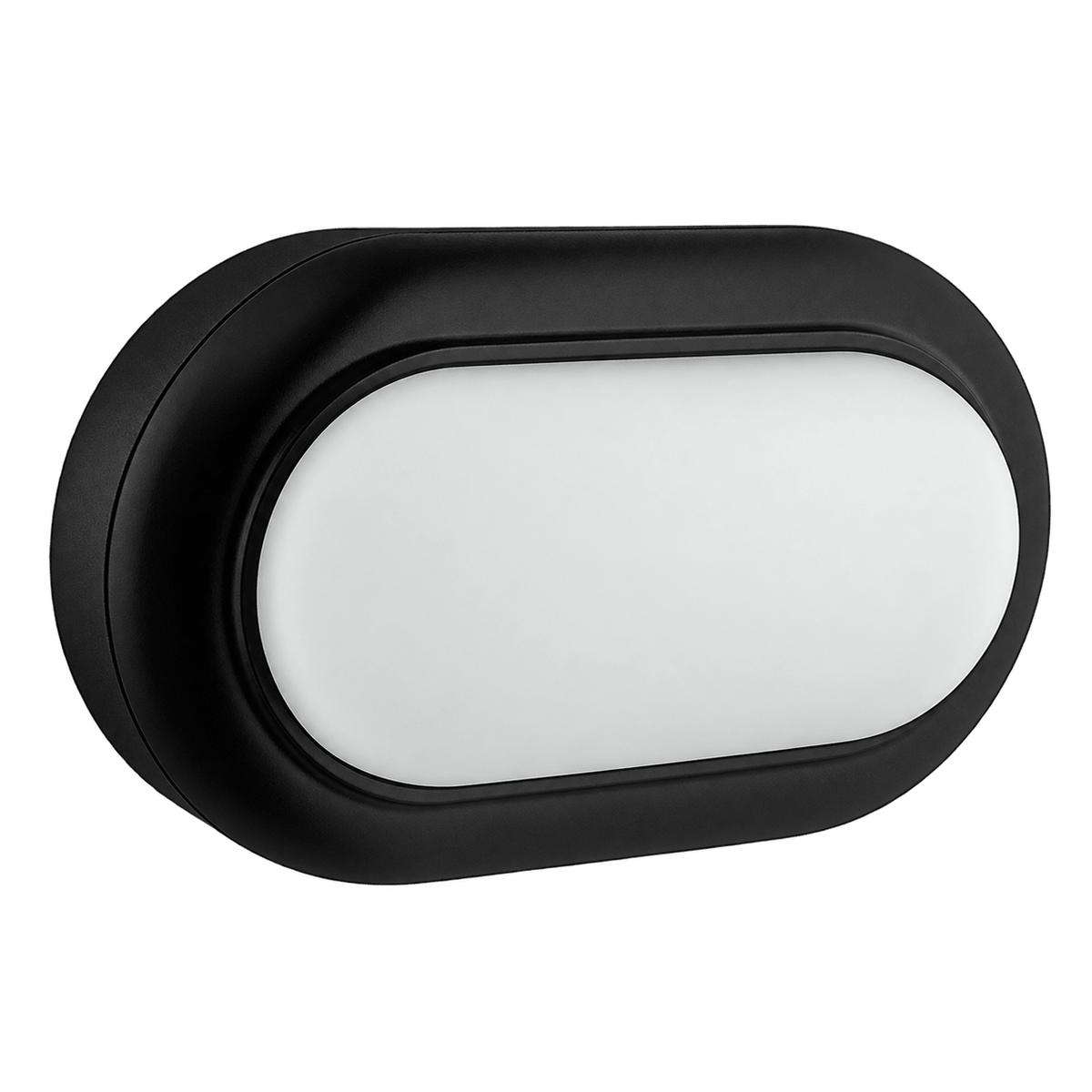 Black LED Outdoor Wall Light