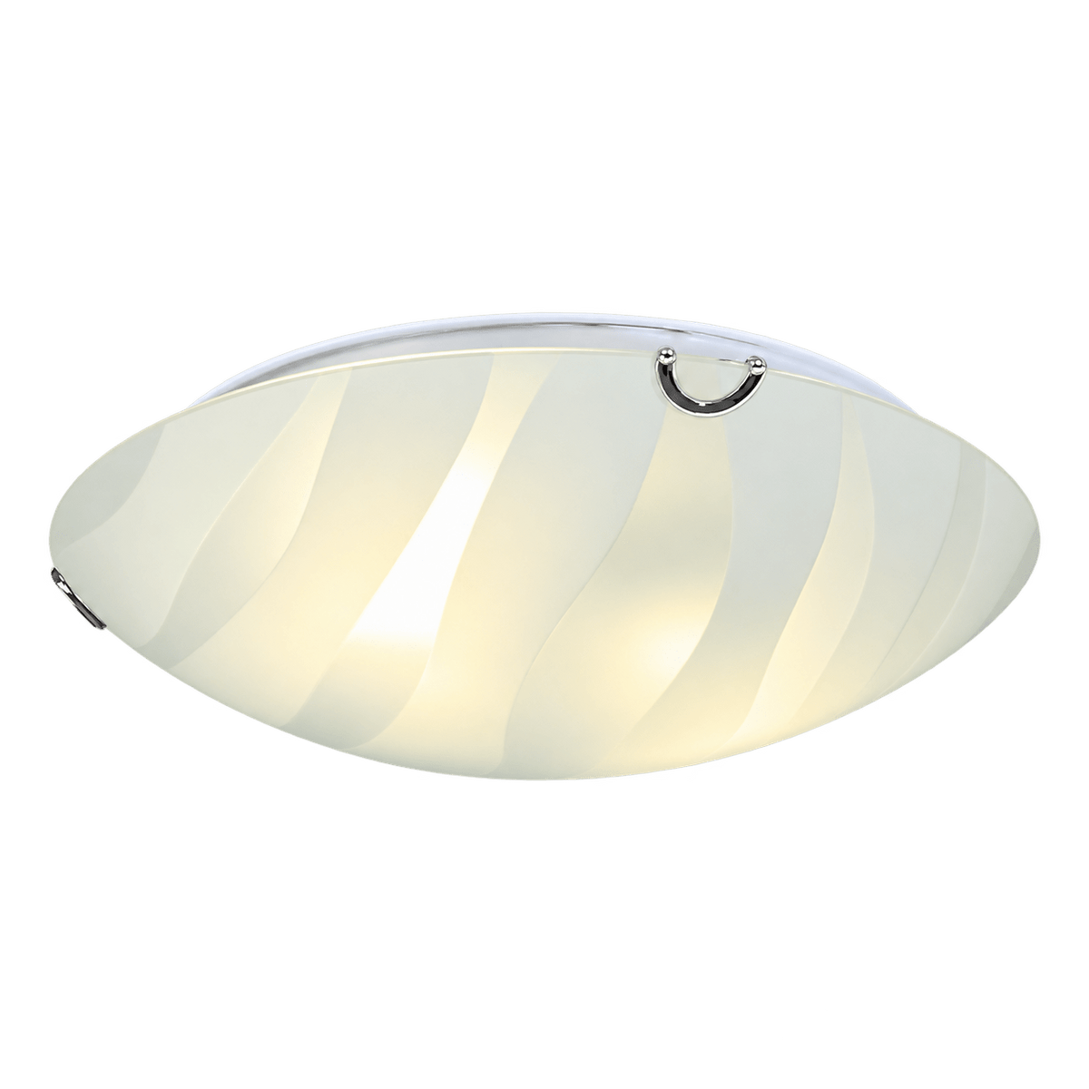 Zebra Stripe Opal Glass Ceiling Light