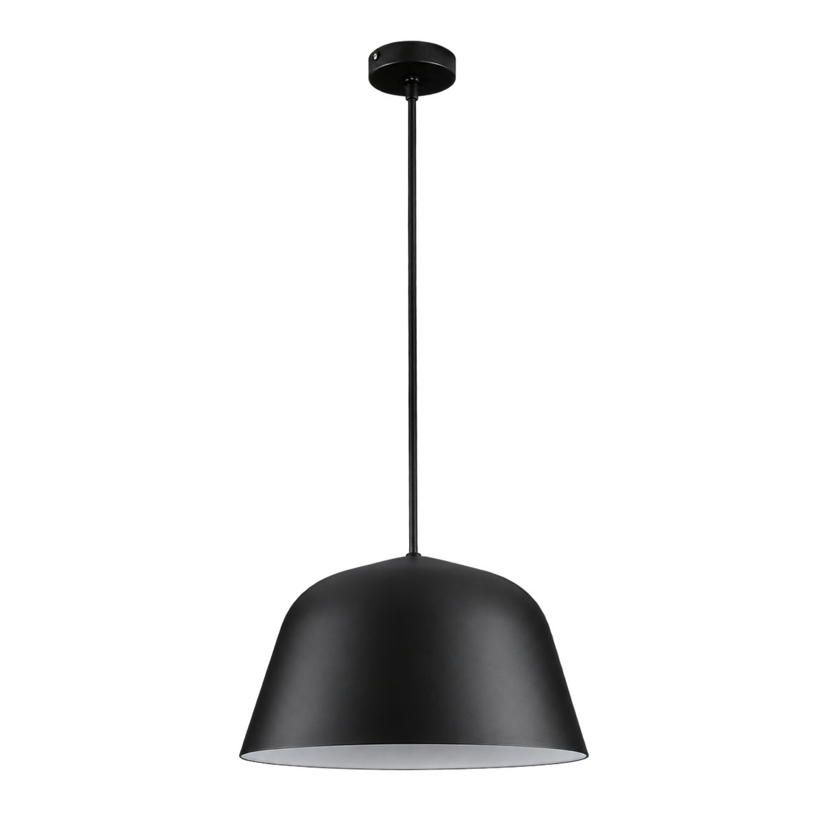 Cupcake Black Pendant Light