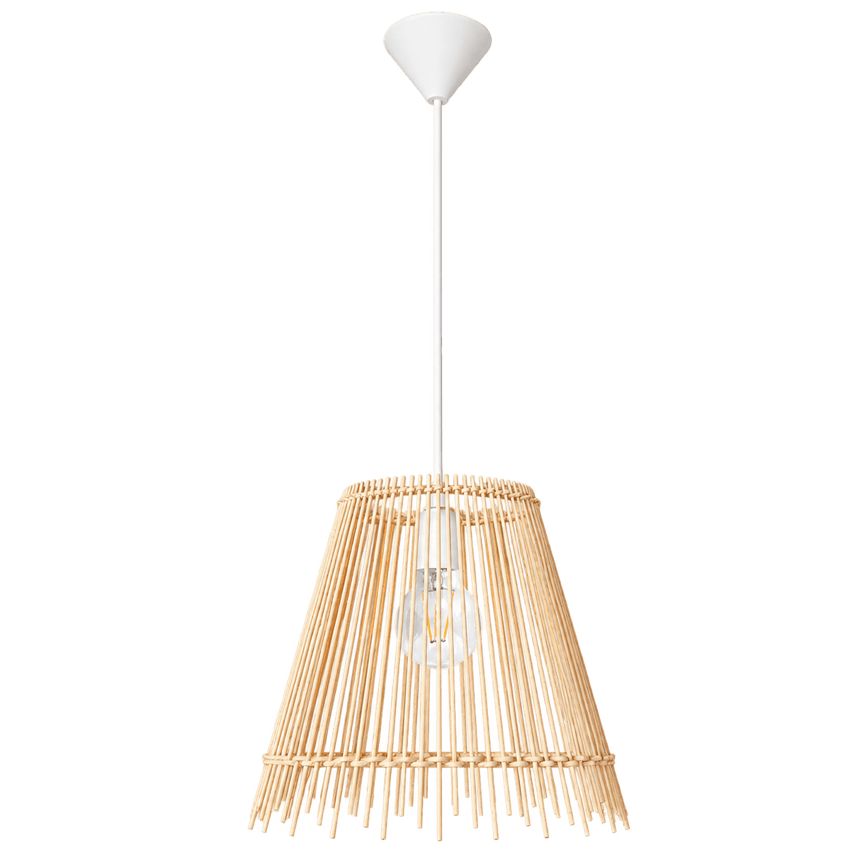 Bamboo Pendant Light - Natural